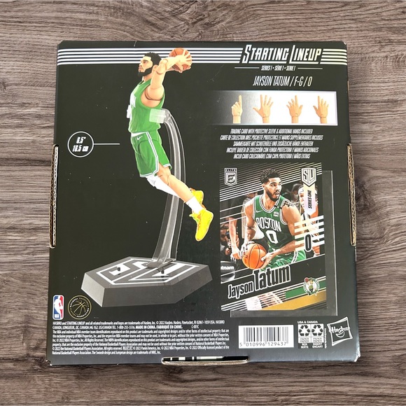 {Starting Lineup} Jayson Tatum, 0 Boston Celtics Action Figure - Picture 2 of 4